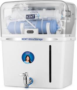 KENT ULTRA STORAGE 8 L UV + UF Water Purifier Suitable for Tap | Municipal water