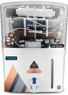 proven 10 Stage for Home and Office (Made In India) 15 L RO + UV + UF + Copper + TDS Control Water Pur...