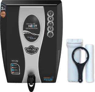 Aquaultra Elite - With Free Digital TDS Meter and Protective Body Cover 13 L RO + UF + UV + Copper + A...