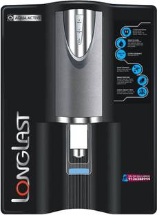AquaActive Long Last with 1 YEAR AMC 10 L RO + UV + UF + TDS Control + UV in Tank + Copper Water Purif...