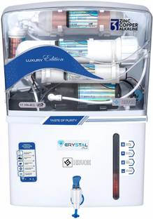 Havok Water_Purifier_White 15 L RO + UV + MF + Minerals + Copper Water Purifier