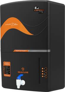 Seacure Copper + UF Water Purifier with 7 Stage Purification 12 L UV + UF + Copper Water Purifier