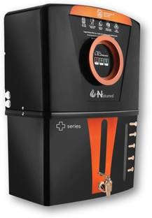 Natures Nature's Technologies Plus Series Electric Water Purifier - Black 12 L RO + UV + UF + ATDS Wat...