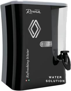 water solution Aqua Roma RO Water Purifier Storage 9L / Capacity Per Hr 15 L RO + UV + Copper + Alkali...