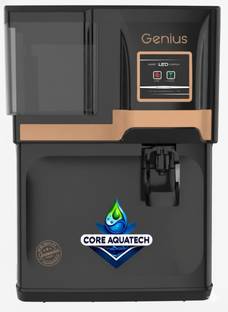 Core Aquatech Genius water purifier with zinc copper technology 15 L RO + UV + UF + ATDS Water Purifie...