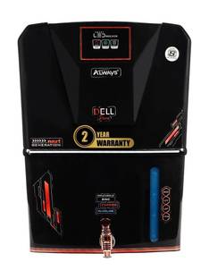 Always Dellpure Pro ISI Mark Alkaline CU Uv UF TDS With LED No Service for 2 years 14 L RO Water Puri...