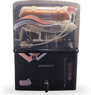 Kings RO Aqua NXT RO 9 stage | Copper & Mineral Alkaline pH Balance With Pre Filter 15 L RO + UF + UV ...