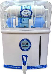 KENT ULTRA STORAGE 8 L UV + UF Water Purifier Suitable for Tap