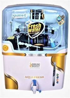 Aqua Fresh GOLD+ ALKALINE MINERAL+ro+uv+tds 15 L 15 L RO + UV + UF + TDS Water Purifier