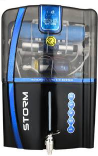 AQUA STORM B12 ALKALINE FILTER 12 L RO + UV + UF + TDS + Alkaline Water Purifier
