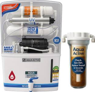 AquaActive RO+UV+UF TDS 10 L RO + UV + UF + TDS Water Purifier