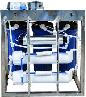 AquaDart 25 LPH Commercial Water Purifier Stainless Steel Body With Auto shut Off 25 L RO Water Purifi...