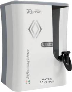 water solution Aqua Roma RO Water Purifier Storage 9L / Capacity Per hr 15 L RO + UV + Copper + Alkali...
