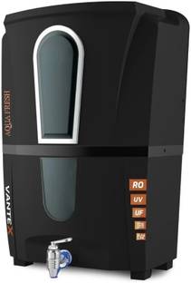 Aqua Fresh Ventex Black COPPER+RO+UV+TDS AUTOMATIC ELECTRICAL BOREWELL WATER PURIFIER 12 L RO + UV + C...