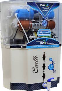 Earth Skyland Model With TDS Controller and Alkaline filter 18 L RO + UF + Minerals + Copper Water Pur...