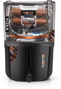 proven Pixer ISI Mark RO+UV+UF+TDS Water Purifier, 12L Tank, Zinc-Copper Technology 12 L RO + UV + UF ...