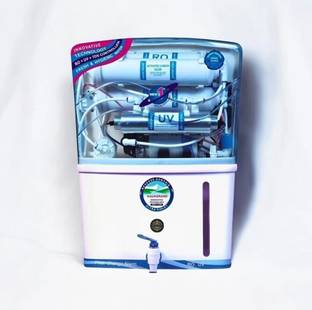 Natures Copper RO Water Purifier with Fully Automatic Function 12 L RO + UV + UF + TDS Control + UV in...