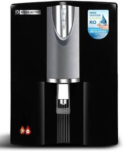 AquaActive Water saver ROUVCUZN 10 L RO + UV + CU Guard + Alkaline Enhancer + Mineral Water Purifier
