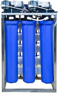 AquaDart 50 LPH Commercial Water Purifier Plant Stainless Steel With TDS Adjuster 50 L RO Water Purifi...