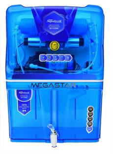 AQUA Megastar Alkaline B12 Filter 12 L RO + UV + UF + TDS + Alkaline Water Purifier