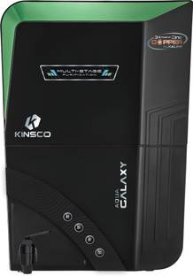Kinsco Galaxy ISI Mark Green 16 L RO + UF + UV + Copper + Alkaline + Mineralizer Water Purifier