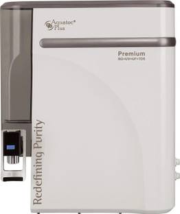 Aquatec Plus Premium 9 L RO + UV + UF + TDS Water Purifier