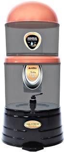 Aqua Fresh MINERAL POT MUNICIPAL WATER NO TASTE CHANGE NON ELECTRIC 16 L Gravity Based Water Purifier