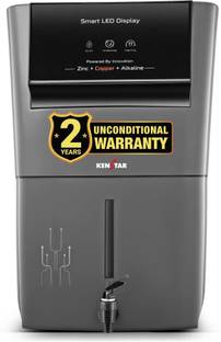 Kenstar Pureza 8 L RO + UF + UV + Copper + Alkaline + Mineralizer Water Purifier Needs no service for ...