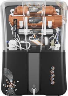 Kinsco Aqua Flame Pro ISI Mark with Zinc Copper and Alkaline Tds Adjuster 15 L RO + UV + UF + Copper Guard + pH enhancer Water Purifier