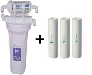PureMyst 2 Stage Non Electric Gravity Base UF Filter Kit For Drinking In home 25 L Gravity Based + UF ...