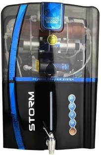 अक़ुआ Storm Model With Copper Filter 12 L RO + UV + UF + TDS वॉटर प्यूरीफायर