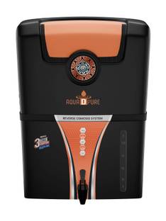 AquaDpure Active Alkaline & Zinc water purifier,8 stages purification 12 L RO + UV + UF + Copper + Min...