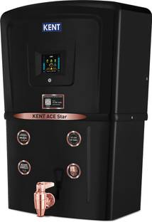 KENT Ace Star - B//111109B ACE Star 8 L RO + UV + UF + Alkaline + Copper + TDS Control + UV LED Water ...