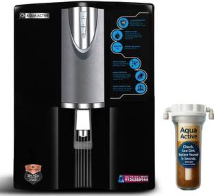 AquaActive WaterSaverROUVPHCUZN 10 L Mineral RO + UV + MF + MP Water Purifier