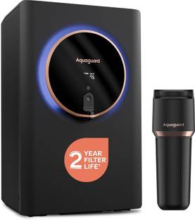 Aquaguard ASPIRE HALO CU+ALK SS 2X 5 L RO + UV Water Purifier
