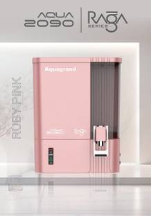 Aquagrand 2090 RAGA SERIES Best Technology With LED Display Water Purifier For Home&office 10 L RO + U...