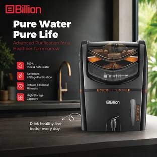 Billion Clario 7 L RO + UV + UF + Copper + Alkaline + Minerals Water Purifier