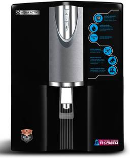 AquaActive ROUVCUZN 10 L Mineral RO + UV + MF + MP Water Purifier