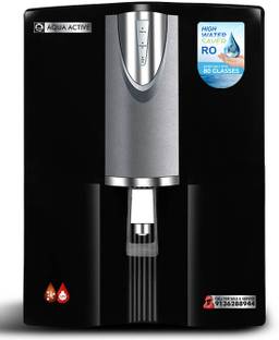 AquaActive EcoSaver Water Saver ROUVCUZN 8 L RO + UV + CU Guard + Alkaline Enhancer + Mineral Water Pu...