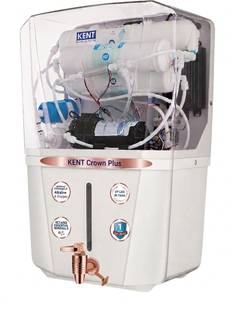 KENT Crown Plus 11 L RO + In-Tank UV + UF + Copper + Alkaline + Minerals + TDS Control Water Purifier ...