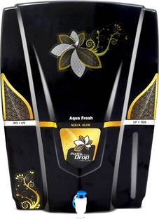 Aqua Fresh RO_UV_UF_Golden Black 12 L RO + UV + UF + TDS Water Purifier with Prefilter