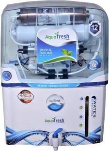 Aquafresh WAVAX COPPER+RO+ORIGINAL UV LAMP+100 GPD PUMP+3000 TDS MEMBRANE 12 L TANK FULLY AUTOMATIC WA...