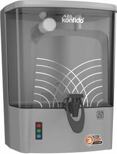 AQUA konfido ISI Mark cutting-edge Copper Eco Mineral RO MultiStage Filteration 10 L RO + UV + UF + Co...