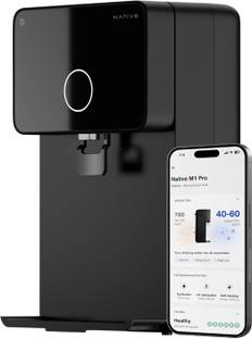 NATIVE By Urban Company M1 Pro 7 L RO + UV + Minerals + Alkaline Water Purifier Smart Real-Time Tracki...
