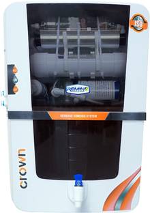 Remino Copper Filter Purification with UF water purifier 12 L RO + UV + UF + Minerals + Copper Water P...