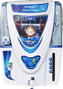 Aquagrand Epic Trendy Model & Classic Design, Fully Automatic Function, Copper 12 L RO + UF + Alkaline...
