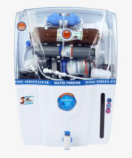 Grand plus COPPPER AUDI 14 L RO + UV + UF + TDS Water Purifier with Prefilter