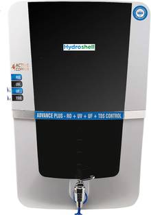 Hydroshell Water Purifier  With Copper Filter 12 L RO + UV + UF + TDS Water Purifier