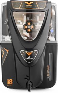 Kinsco Aqua Flame 18 Litre Copper RO 18 L RO + UV + UF + TDS + Copper Water Purifier