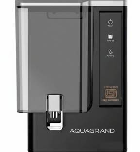 Aquagrand Glam Edition With Smart LED Indicators 8 L RO + UV + UF + TDS Water Purifier
